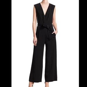 IRO v-neck sleeveless jumpsuit with pockets - size 36 / 4